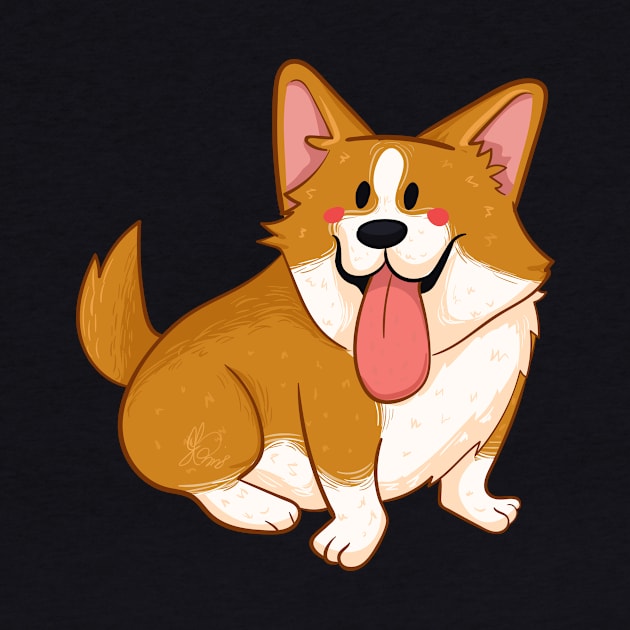 Good Boy! Corgi by KPrimeArt